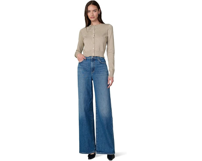 Joe's Jeans The Mia широкие брюки укороченные для невысоких