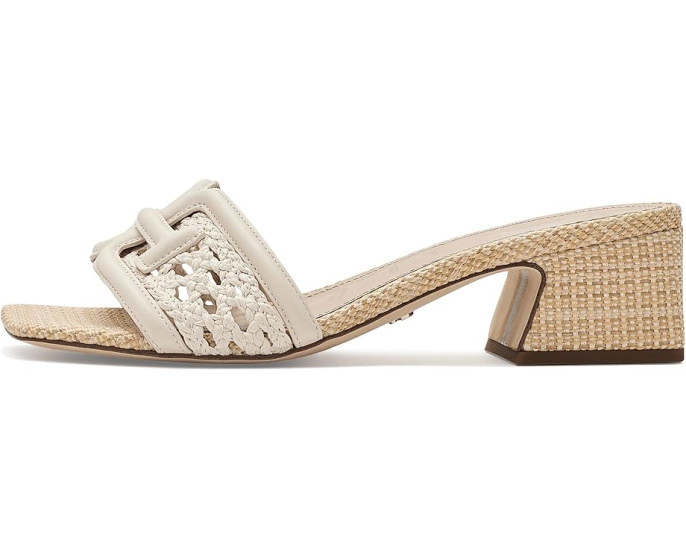 Сандалии Sam Edelman Waylon Weave с плетеным узором и квадратным каблуком