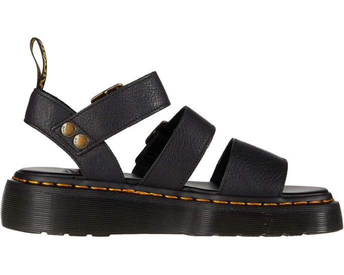 Сандалии-гладиаторы Dr. Martens Gryphon на платформе с кожаным верхом