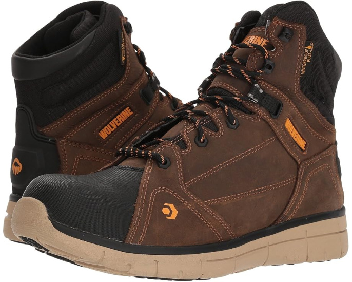 Ботинки Wolverine Rigger Mid CM с композитным носком
