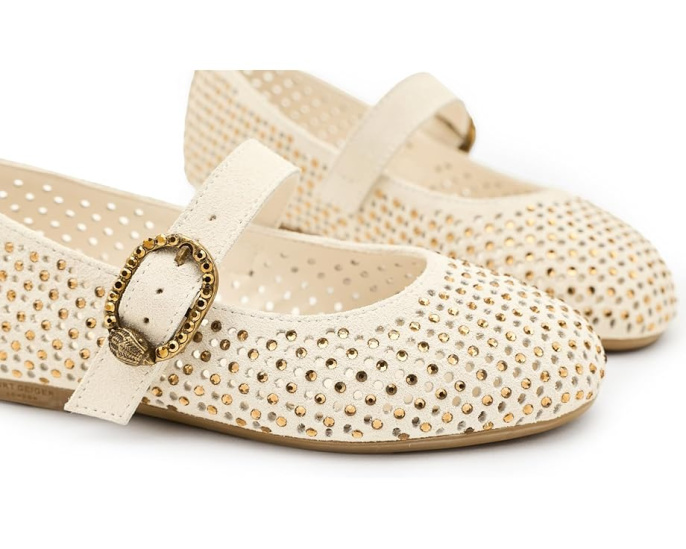 Балетки Kurt Geiger London Kids Mini Mayfair для детей с пряжкой