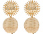 Серьги Lilly Pulitzer Summer Shorelines Wicker Tan
