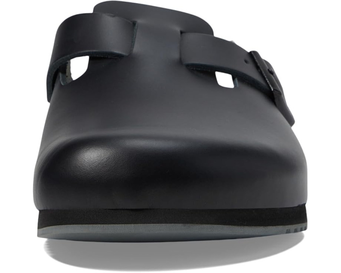 Клоги Birkenstock Boston Super Grip с противоскользящей подошвой и пробковой стелькой