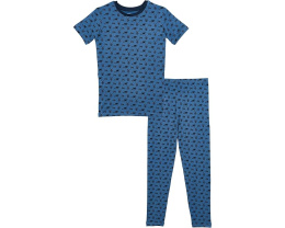 Kickee Pants Kids Пижамный комплект с коротким рукавом и принтом