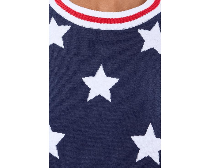 Свитер Cal Sweater Beach Riot с рисунком звезд и свободным кроем