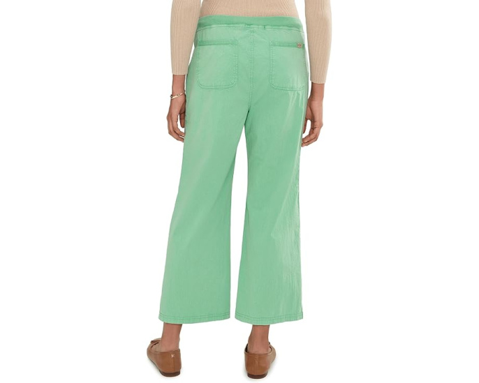 Брюки XCVI Darrow Pants с эластичным поясом на шнурке и расклешенным низом