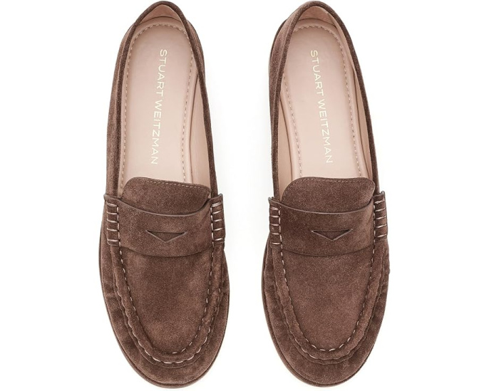 Лоферы Stuart Weitzman Spencer с блок-каблуком