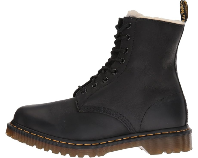 Женские ботинки Dr. Martens Serena 8-Eye с меховой подкладкой