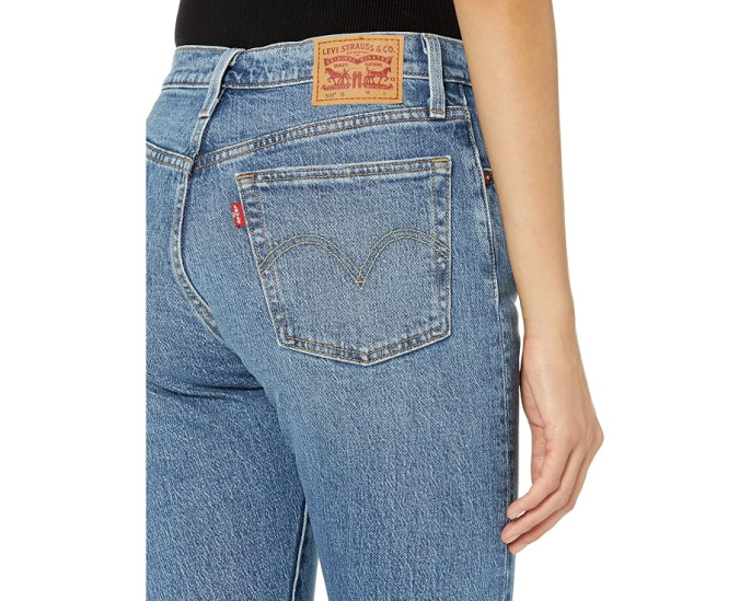 Джинсы Levi's 501 Skinny с высокой посадкой
