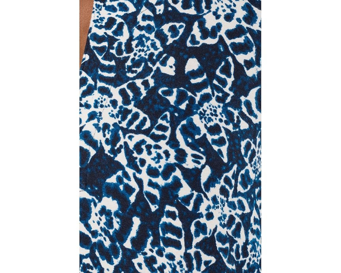 Платье NIC+ZOE Shibori Lilies Cora индиго мульти
