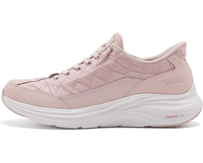 SKECHERS Contour Foam Cozy Fit Golden Hour с стеганым верхом