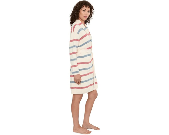 Халат CozyChic Ultra Lite Cotton Striped Robe от Barefoot Dreams