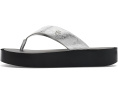 Кожаные шлепанцы Leather Platform Flip Flop от Tory Burch на платформе