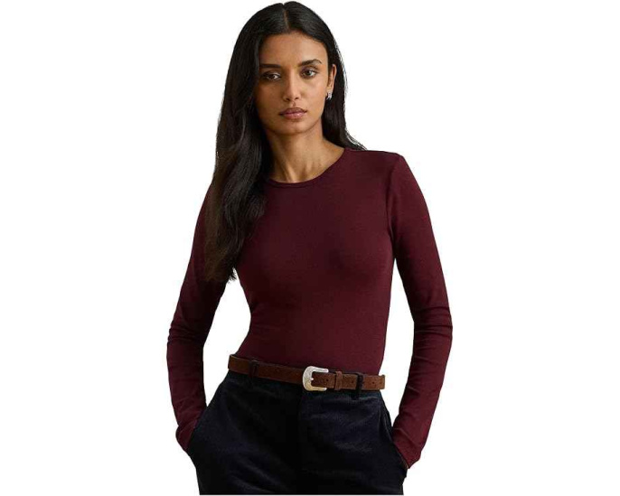 Lauren Ralph Lauren рубашка с длинным рукавом для невысоких