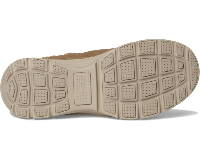 Ботильоны SKECHERS Easy Going Gentle Fall с замшевым верхом и вязаным свитером