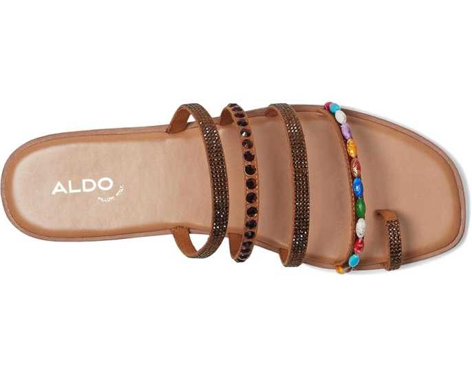 Босоножки ALDO Lindya с декором из бусин и страз на подошве Pillow Walk