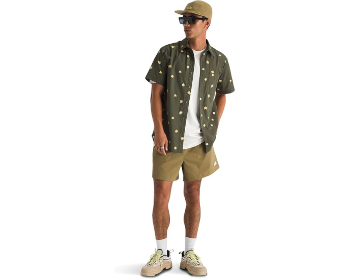 Рубашка The North Face Short Sleeve Baytrail Pattern с принтом