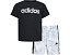 Детский комплект adidas с камуфляжным принтом для малышей