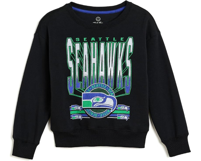Детский свитшот Junk Food NFL Seattle Seahawks с флисом