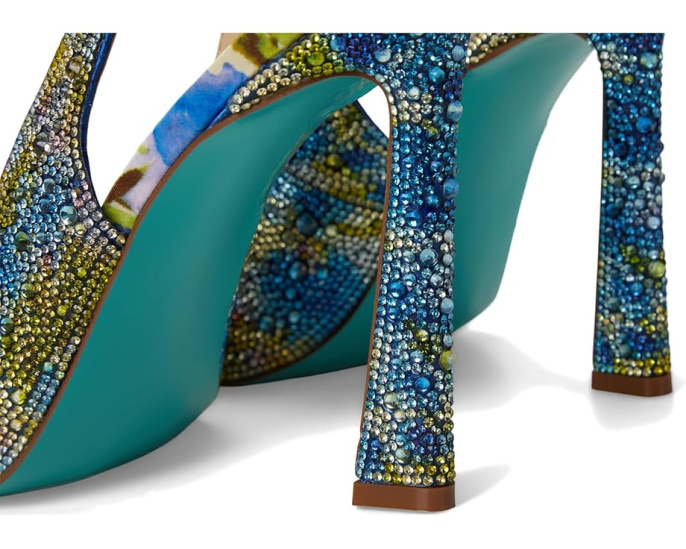 Босоножки Blue by Betsey Johnson Mina на каблуке со стразами