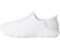 Безшнуровые кроссовки Skechers Brilliance с блестящим верхом