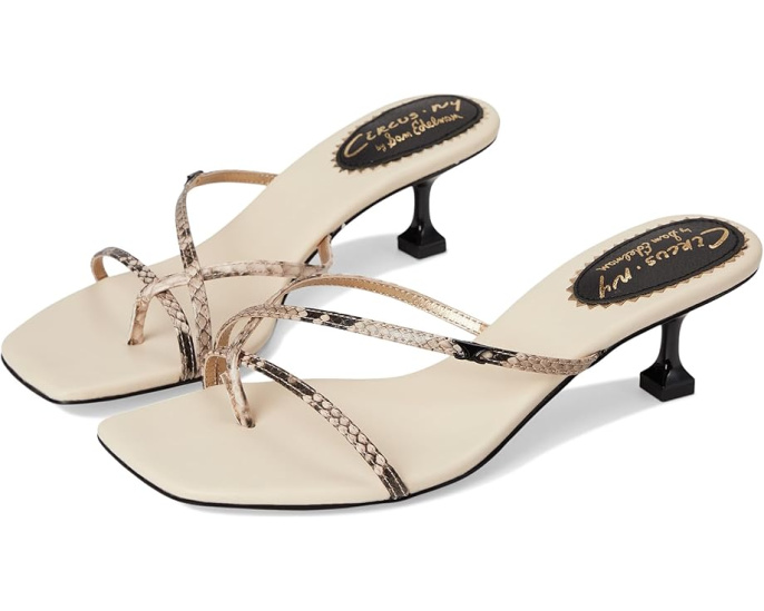 Босоножки Juliet на низком каблуке от Circus NY by Sam Edelman с ремешками
