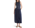 Платье Madewell джинсовое с круглым вырезом и напуском