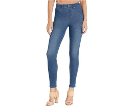 Джинсовые леггинсы HUE High-Waist Ultra Soft с зауженным низом и эластичным поясом