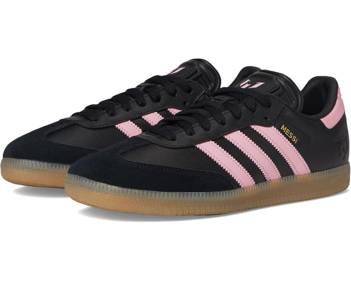 Кроссовки Samba Messi с резиновым верхом и подошвой adidas