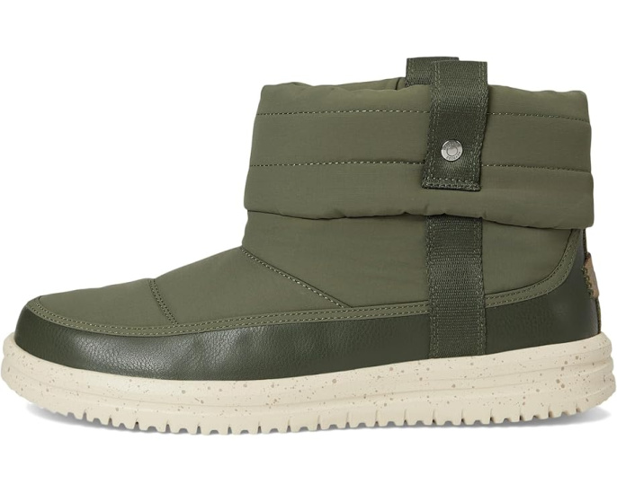 Ботинки Hey Dude Camden Cuff Nylon Quilt с искусственным мехом внутри