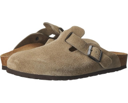 Клоги Birkenstock Boston из замши