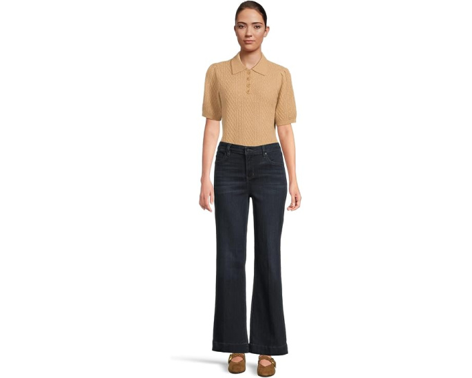 Джинсы Liverpool Los Angeles Lucy Mid-rise Bootcut W/ Wide Hem для носки с ботинками