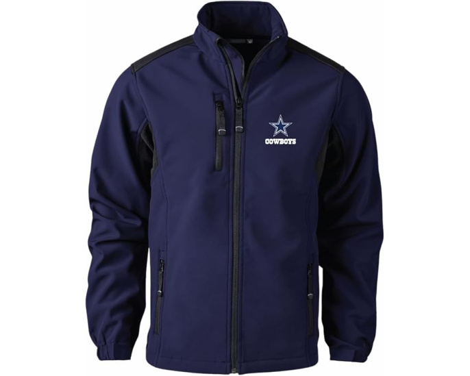 Куртка Dunbrooke Dallas Cowboys софтшелл флисовая на молнии