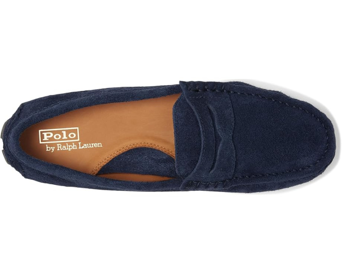 Polo Ralph Lauren Anders лоферы-водители из замши с поддержкой свода стопы