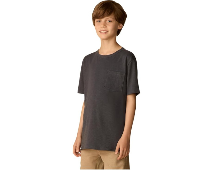 Футболка Faherty kids Sunwashed с нагрудным карманом