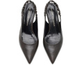 Босоножки Stuart Weitzman Stuart Ruche Slingbacks на каблуке