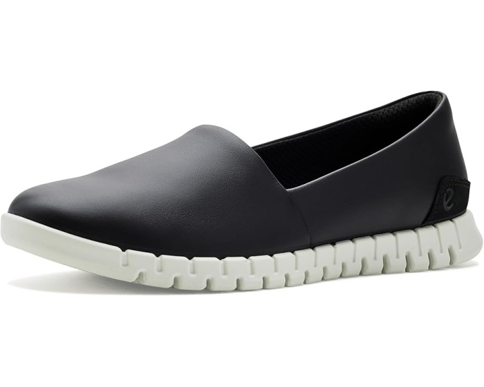 Слипоны ECCO Gruuv Lite Espadrille с кожаным верхом и эластичными вставками