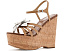 Босоножки MICHAEL Michael Kors Jacie Wedge на танкетке с цветком и ремешком
