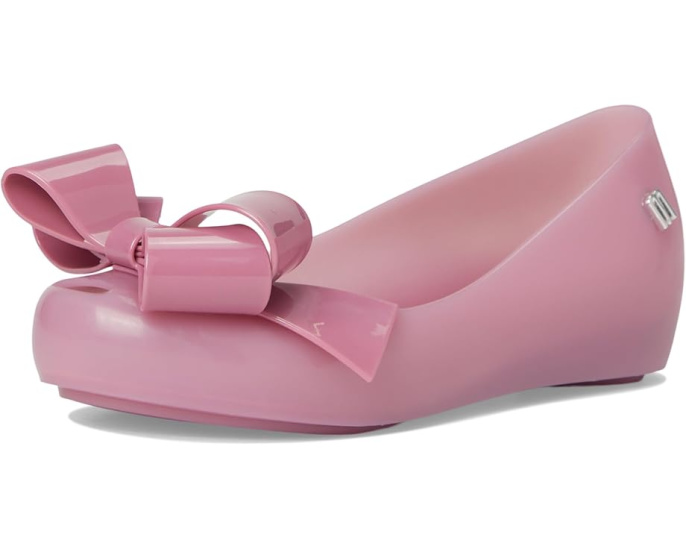 Балетки Ultragirl Classy с двойным бантом и ароматом жевательной резинки Mini Melissa