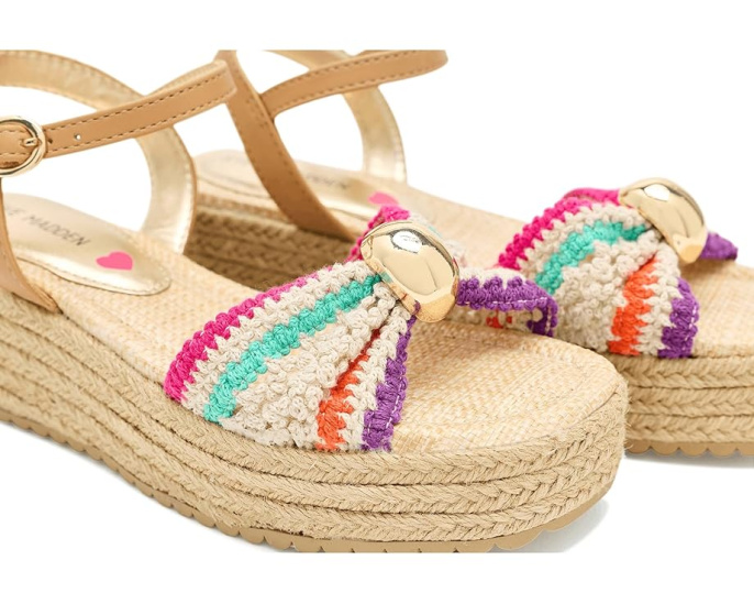 Детские сандалии Steve Madden Kids Chayna на платформе с плетением