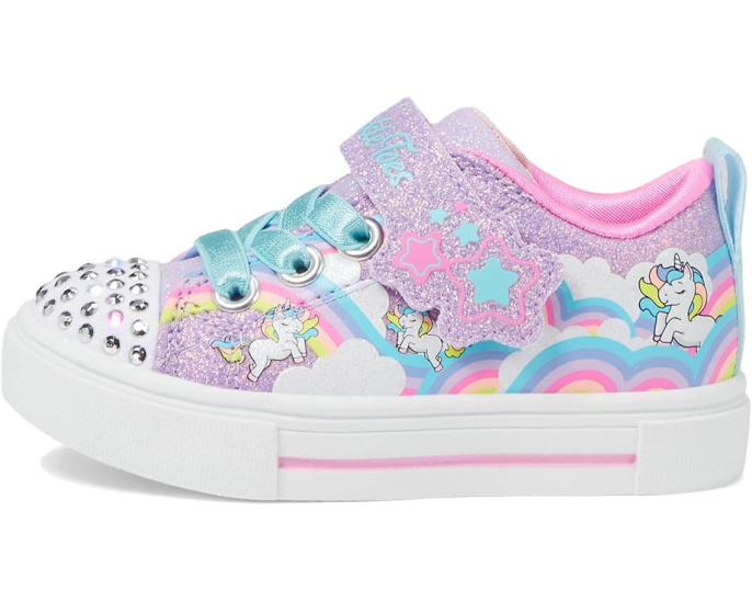 Кроссовки Skechers Twinkle Sparks 314809N с блестками для малышей