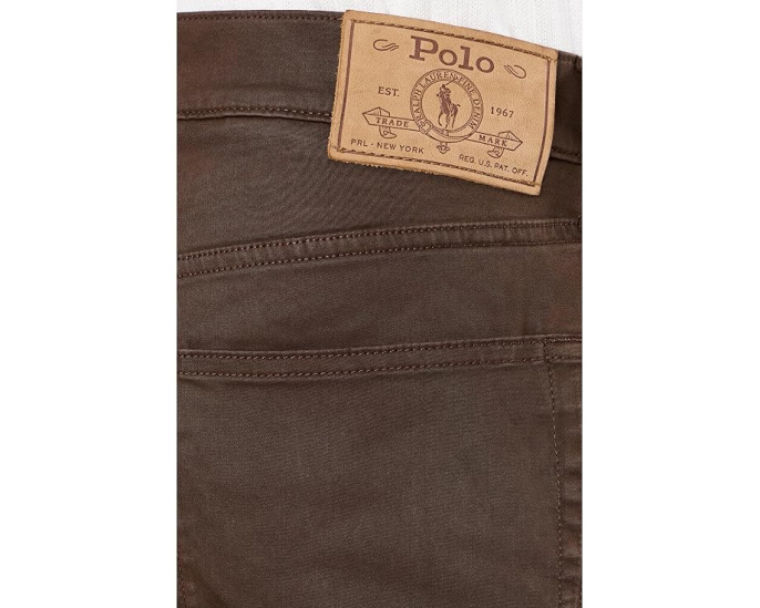 Брюки Varick Slim Straight Stretch Sateen Polo Ralph Lauren