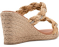 Босоножки Andre Assous Nolita Raffia на платформе из рафии с клиновидным каблуком