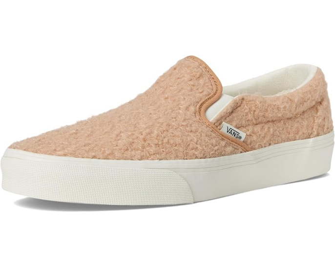 Классические слипоны Vans с вафельной подошвой и кантом