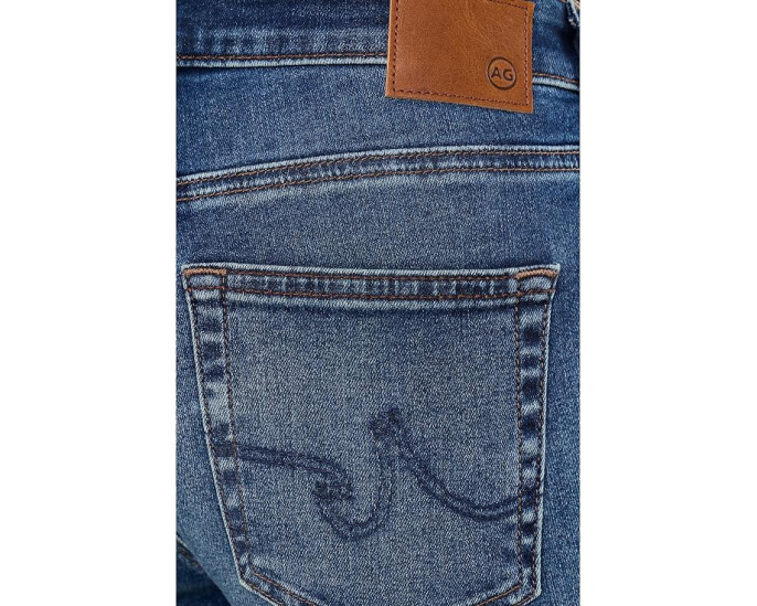 Джинсы AG Farrah Boot Crop со средней посадкой и клешем