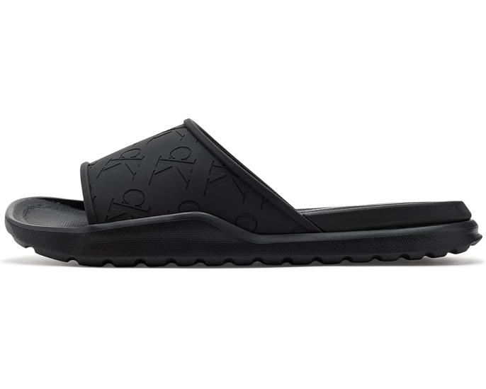 Сланцы Calvin Klein Meiiny с логотипом CK и открытым носком