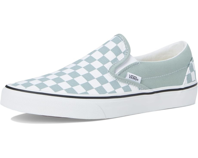 Кеды Vans Classic Slip-On Checkerboard с шахматным узором