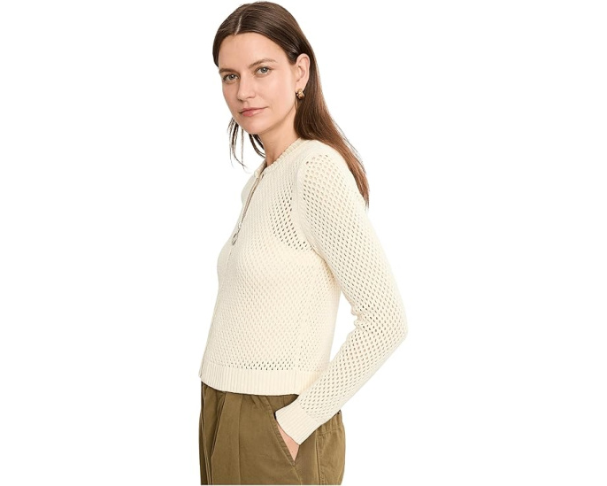 Кардиган Zip Front Mesh с молнией NIC+ZOE