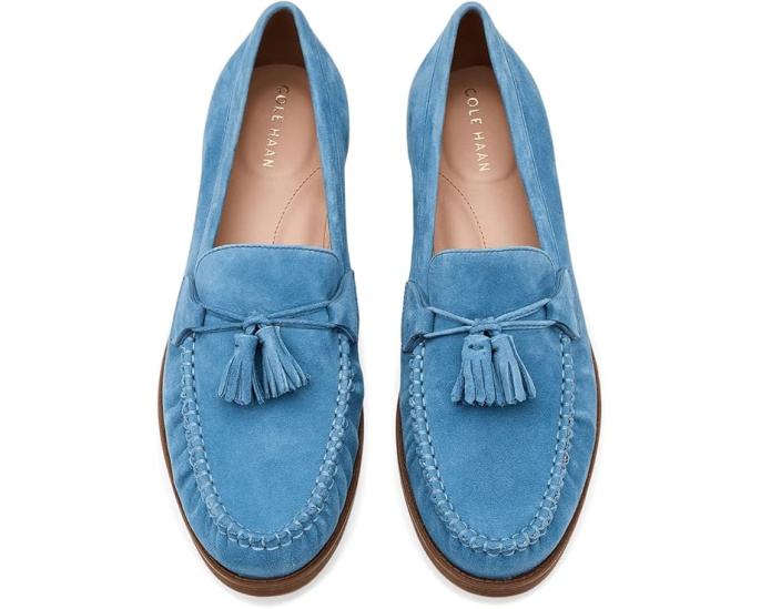 Мокасины Stassi Soft Tassel с кисточками Cole Haan