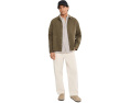 Barbour летняя рубашка Nelson Striped из льна с расслабленным кроем